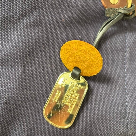 R Riveter Wilson Navy Canvas Tote - Picture 7 of 14